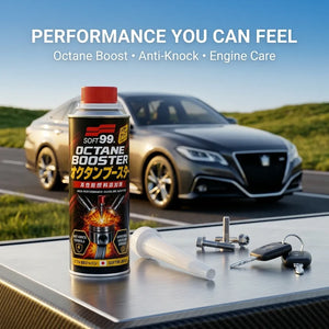 Soft99 Octane Booster - Anti-Knock Formula, Smoother Combustion