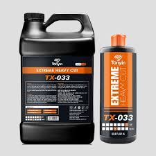 Rocket Science Alliance Extreme Heavy Cut TX033A car polish in a 1L bottle, designed for deep paint correction and glossy finish
