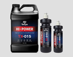 Rocket Science Alliance HI-POWER Heavy Cut Compound TX-015 in a tube, designed for automotive polishing and paint correction.