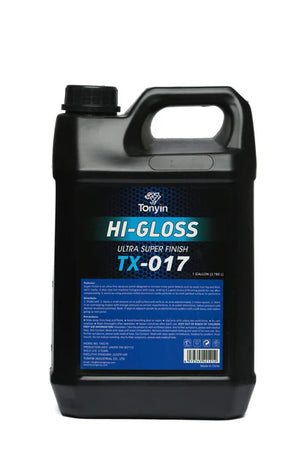 Close-up of Rocket Science Alliance Ultra Super Finish TX017C product label showing detailed branding and product information
