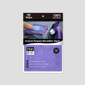 Rocket Science Alliance General Purpose Microfiber Towel, professional seamed detailing cloth for spot removal and cleaning.