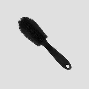 Rocket Science Alliance Short Handle Wheel & Fender Brush for professional, scratch-free deep cleaning of vehicle wheels and fenders.