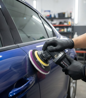 Rocket Science Alliance Wool Polish Pad Extreme Heavy Cut Top for spot removal and paint correction in automotive detailing.
