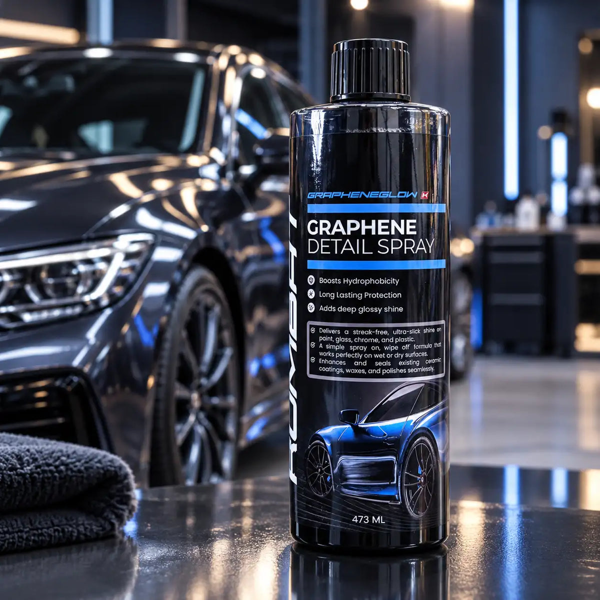 KOMBAT GRAPHENEGLOW Graphene waterless wash | KBC15