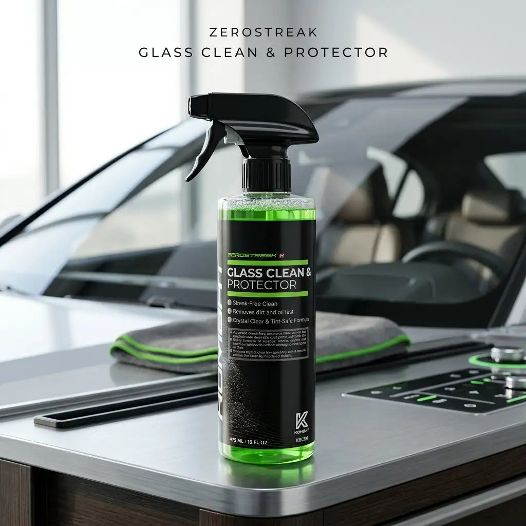 KOMBAT ZEROSTREAK Glass Clean & Protector | KBC04