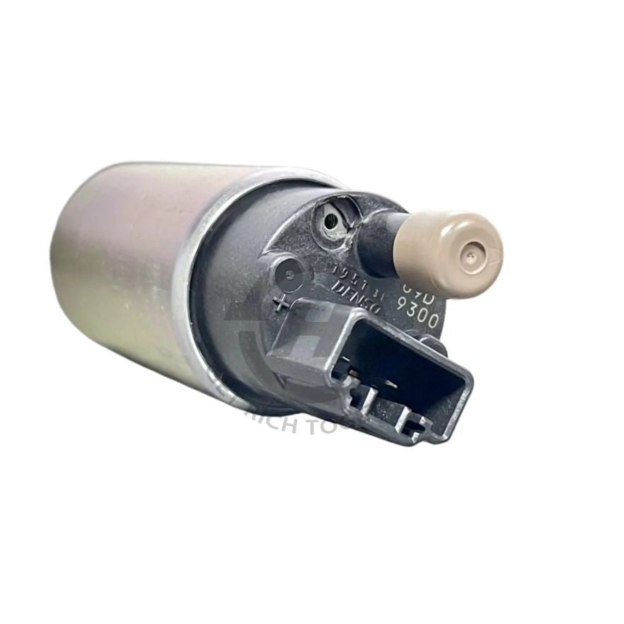 DENSO fuel pump model 165131-9470, automotive part with metal and plastic components, designed for vehicle fuel systems.