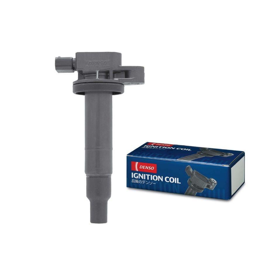 DENSO ignition coil model 099700-2550 for vehicle ignition system, with black coil and electrical connectors visible in the image.