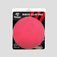 Rocket Science Alliance 6-inch clay pads for spot removal, ideal for detailing and paint correction.