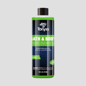 Rocket Science Alliance Bath & Body Extreme Snow Foam 500ml car wash shampoo in a pump bottle with foam applicator
