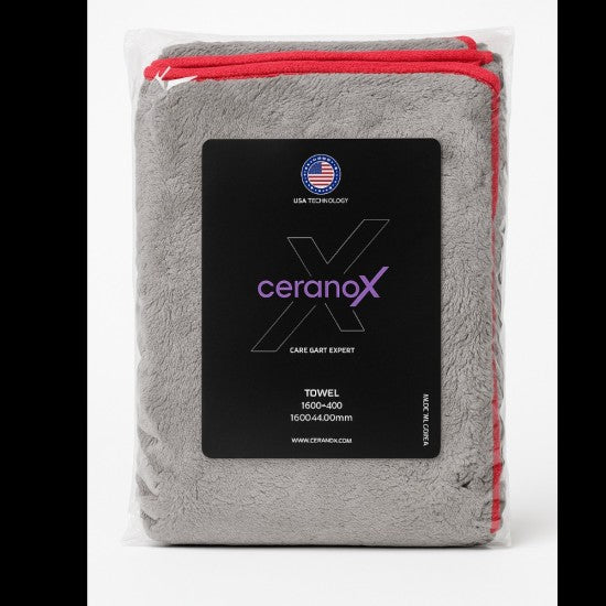 Ceranox Coral Fleece Towel Red Edge Large (60*160cm) - CFX-B101