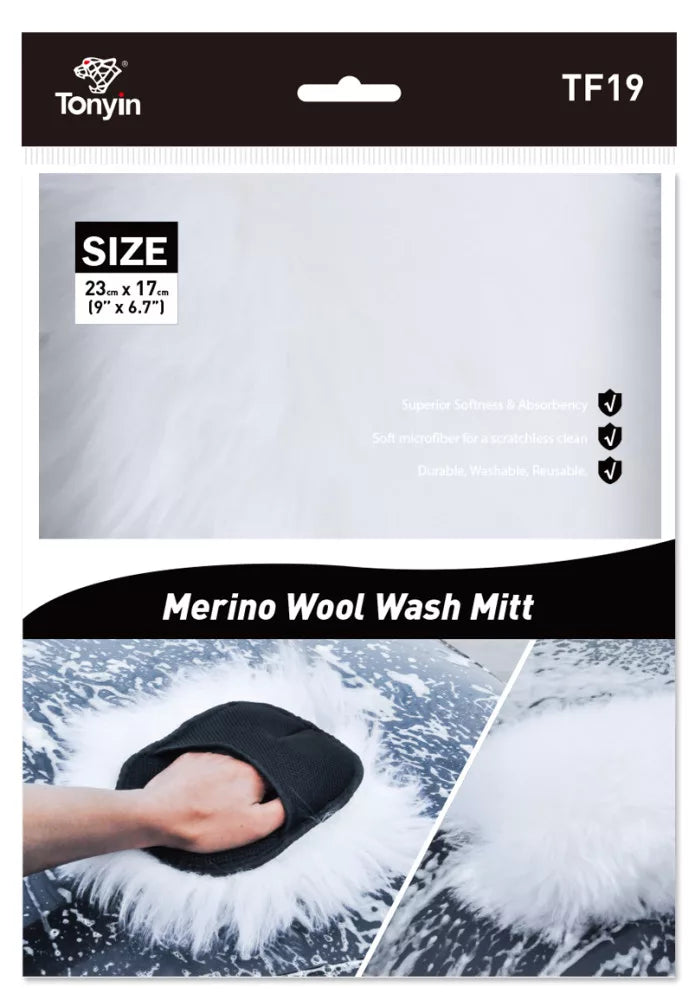 Merino Wool Wash Mitt – TF19