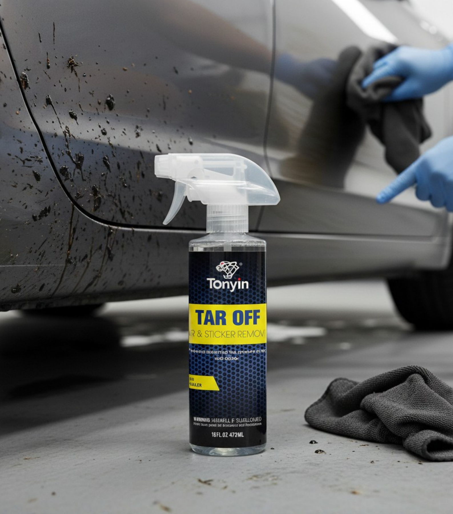 Tar Off – Tar & Sticker Remover – Remove All Hidden & Visible Glue from Your Car