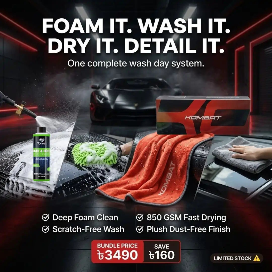 Wash, Dry & Detail Kit